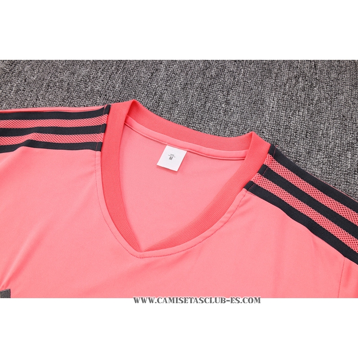 Chandal del SC Internacional 22-23 Manga Corta Rosa - Pantalon Corto